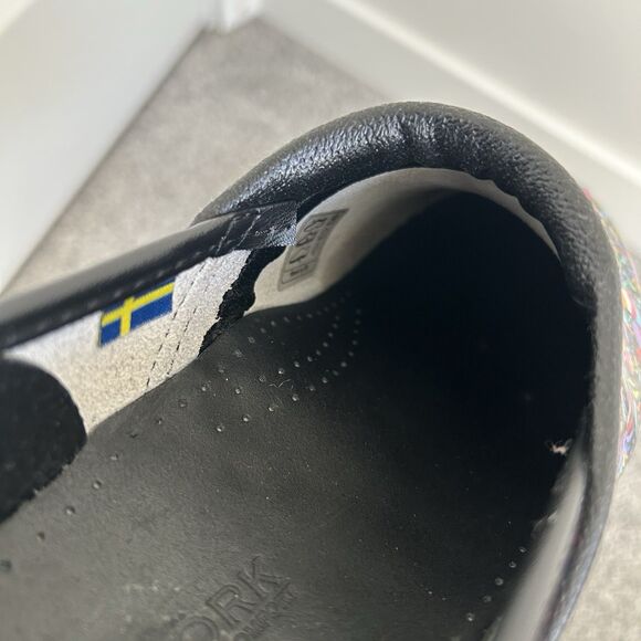 Bjork Araceli Professional Leather Clogs Floral Bird EU 39/40 - Picture 4 of 13